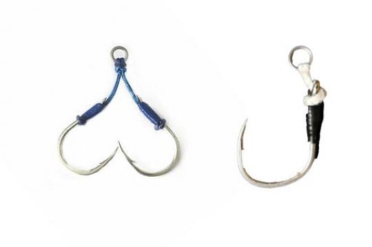 Assist hook pour la pêche à la mer avec des jigs