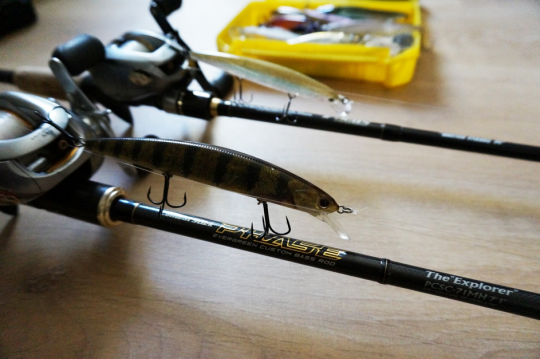 La Evergreen Phase « The Explorer » est la canne que j'utilise le plus souvent pour cette technique.