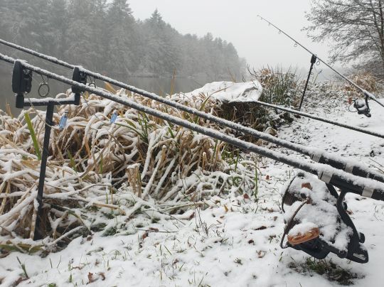 La magie de l'hiver.