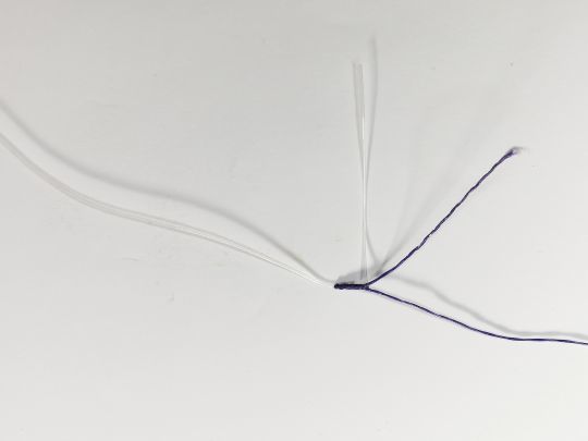 Le nœud peixet et l'un des plus commun pour relier tresse et fluoro.