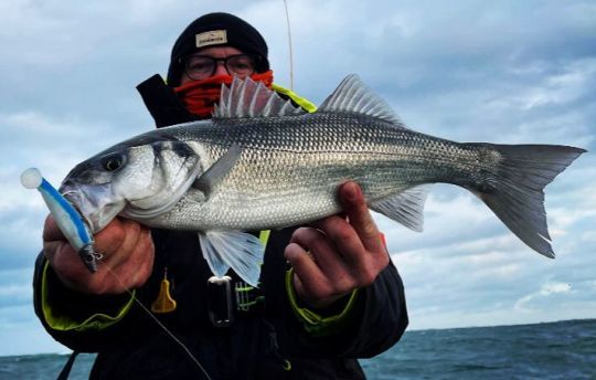 Pesca in mare alla spigola, ultima uscita della stagione