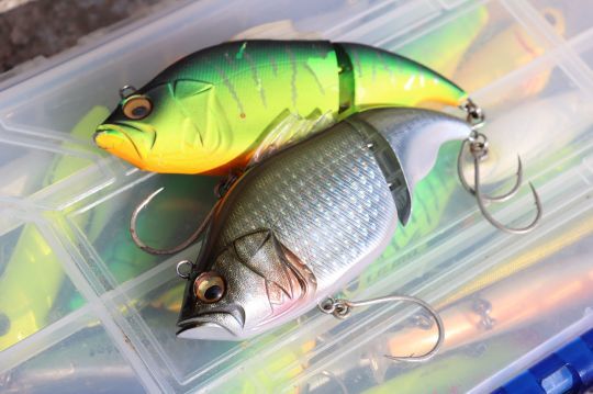 Le vatalion115 F est un leurre qui fonctionne bien dans les zones peu profondes.