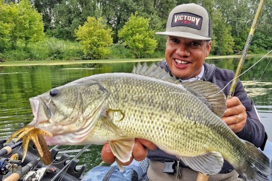 Un leurre pour les jolis black-bass