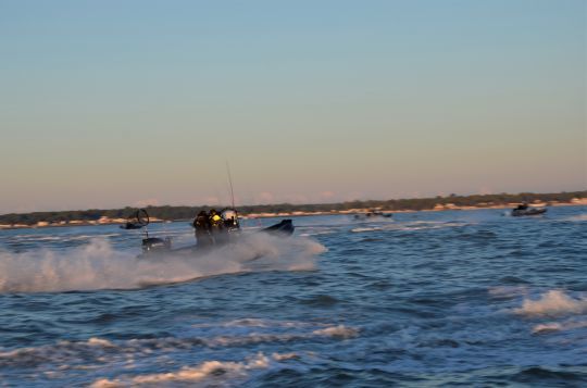 Les semi-rigides, des bateaux rapides