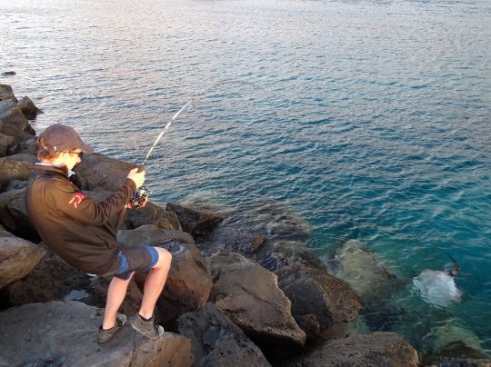 Se confronter à de gros poissons