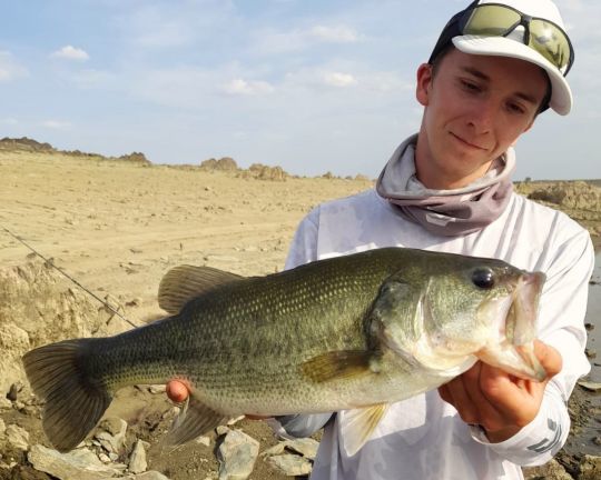 Pêcher le black-bass avec une imitation d'écrevisse