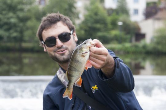 La variété de spot du parcours rend la pêche technique