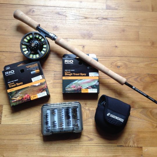 Le Spey cast peut aussi permettre de rechercher truite et ombre avec l'arrivée il y a quelques années des cannes et soies "trout spey"