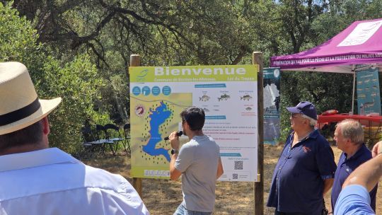 Un nouveau site de pêche dans le Var
