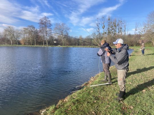 Un des doulblé réalisé dans la boule de poisson. Amusant, mais vite lassant! 