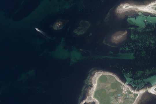 Aidez-vous des images satellite pour repérer les meilleures zones.