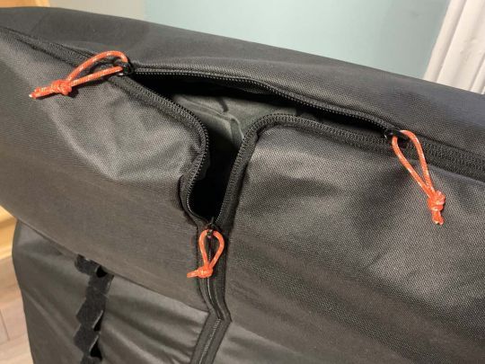 Les 3 fermetures offrent une bonne ouverture.