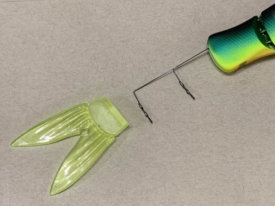 Un système de fils en titane modifie la nage.