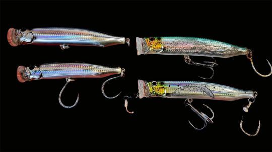 Cela est flagrant : les leurres équipés d'hameçons triples s'abîment bien plus rapidement que ceux montés avec des hameçons simples.