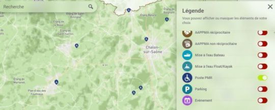 Identifier les zones accessibles.