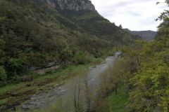 Pesca alla trota fario nella valle del Tarn, bei percorsi