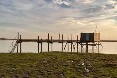 Carrelet sull'estuario della Charente