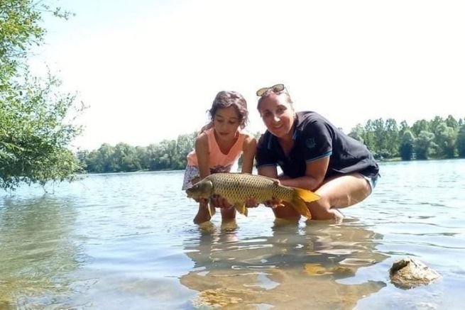 5 Terminali Double Hook Reverse Bottom Rig Per Pesca Alla Carpa - Antirughe E Galleggianti - 2