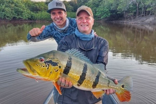 Pesca del branzino in Colombia