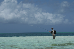 Imparare a lanciare a distanza nella pesca a mosca richiede pratica