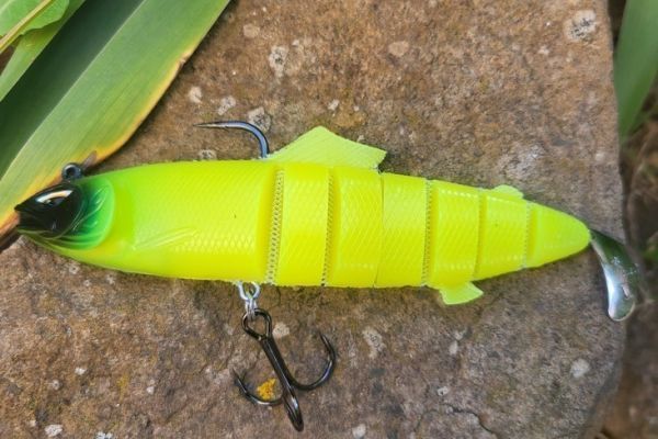 S-03 Esca morbida Swimba in silicone per pesca a shad