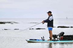 Pesca con la pagaia