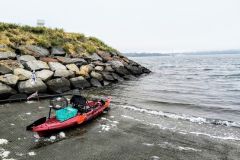 Pesca in kayak a Brest
