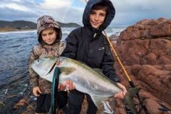 Pesca del tassergal in Corsica