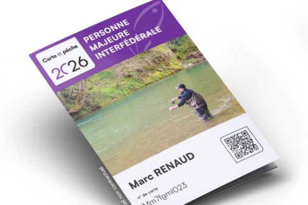 Le vendite di tessere di pesca per il 2026 sono aumentate del 6,71% rispetto alla stessa data del 2025.