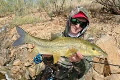 Pesca dalla riva in Estremadura