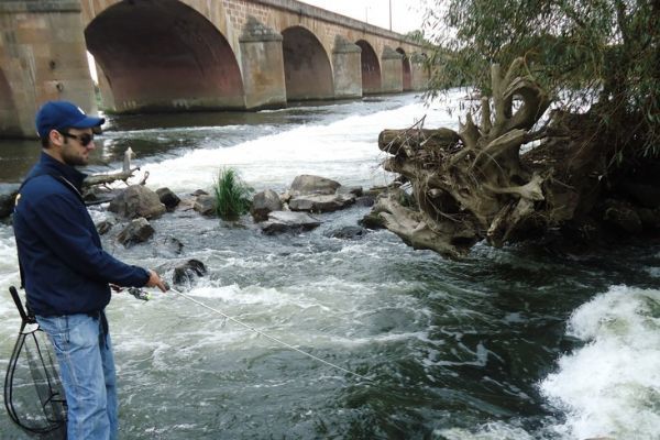 Pesca nella Loira a Nevers