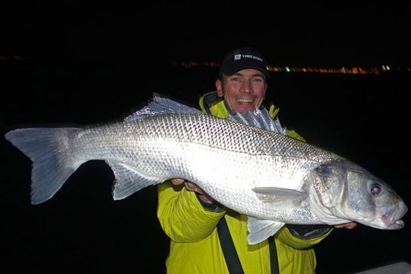 Bar enorme ripreso in barca al tramonto