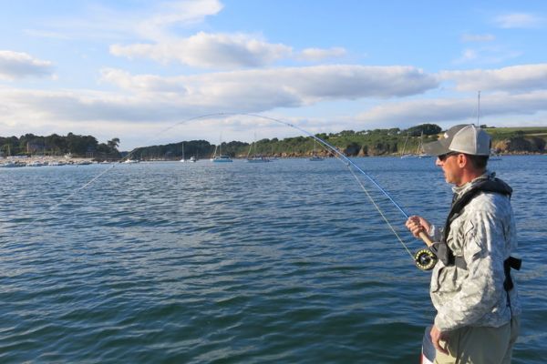 La pesca alla spigola  un'attivit da provare almeno una volta nella propria carriera di pescatore a mosca.
