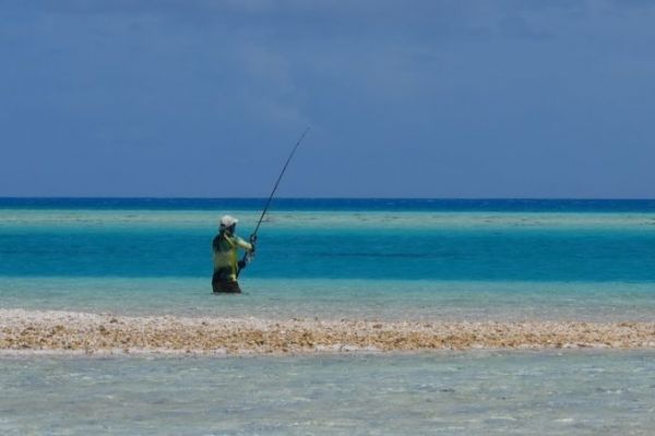 La pesca nell'arcipelago delle Tuamotu