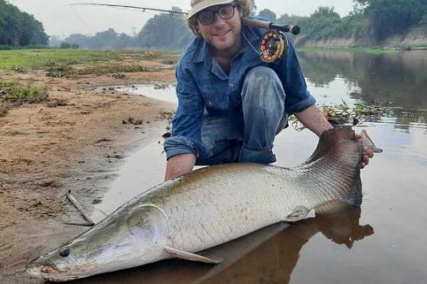 Pesca dell'arapaima