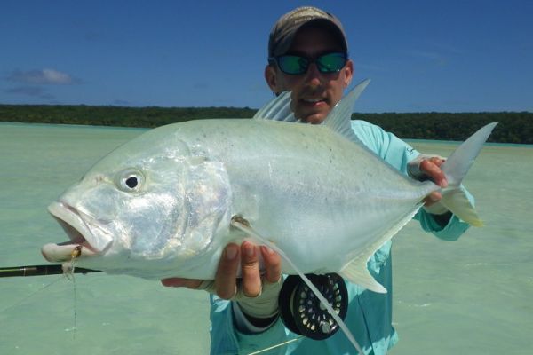 In Nuova Caledonia ci sono molti jack, un'ottima alternativa al bonefish!