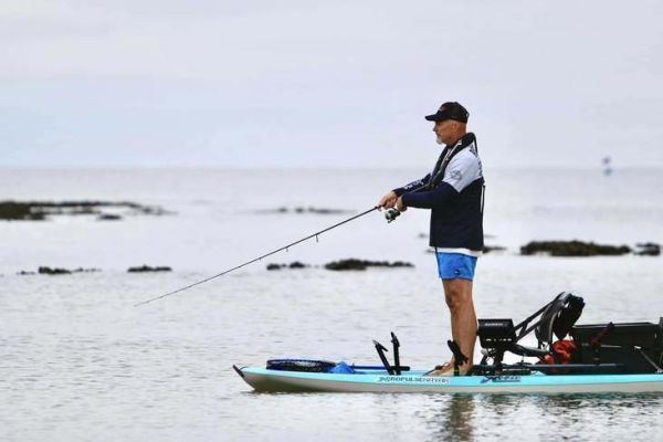 Pesca con la pagaia