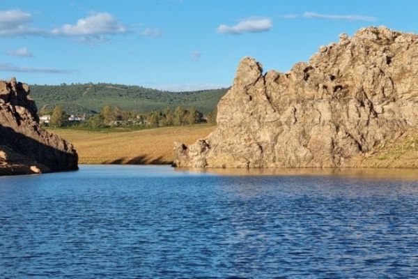 Pescare in un'ondata di caldo